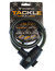 Lacăt BIKEFUN Tackle spirală 12x900 mm