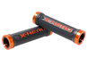 Manşon BikeFun X-HEAD Lock-On negru-portocalie