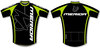 Tricou MERIDA 2012 scurt verde/negru fermoar lung, logo Merida vertical - 740122-264